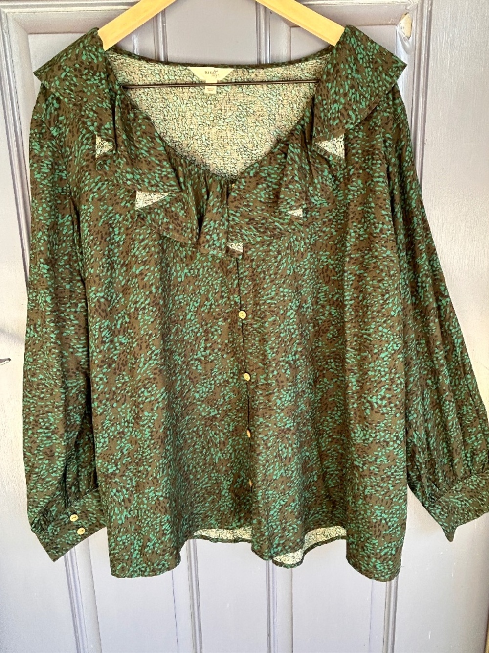Terra & Sky Rayon Blend Top, 3X